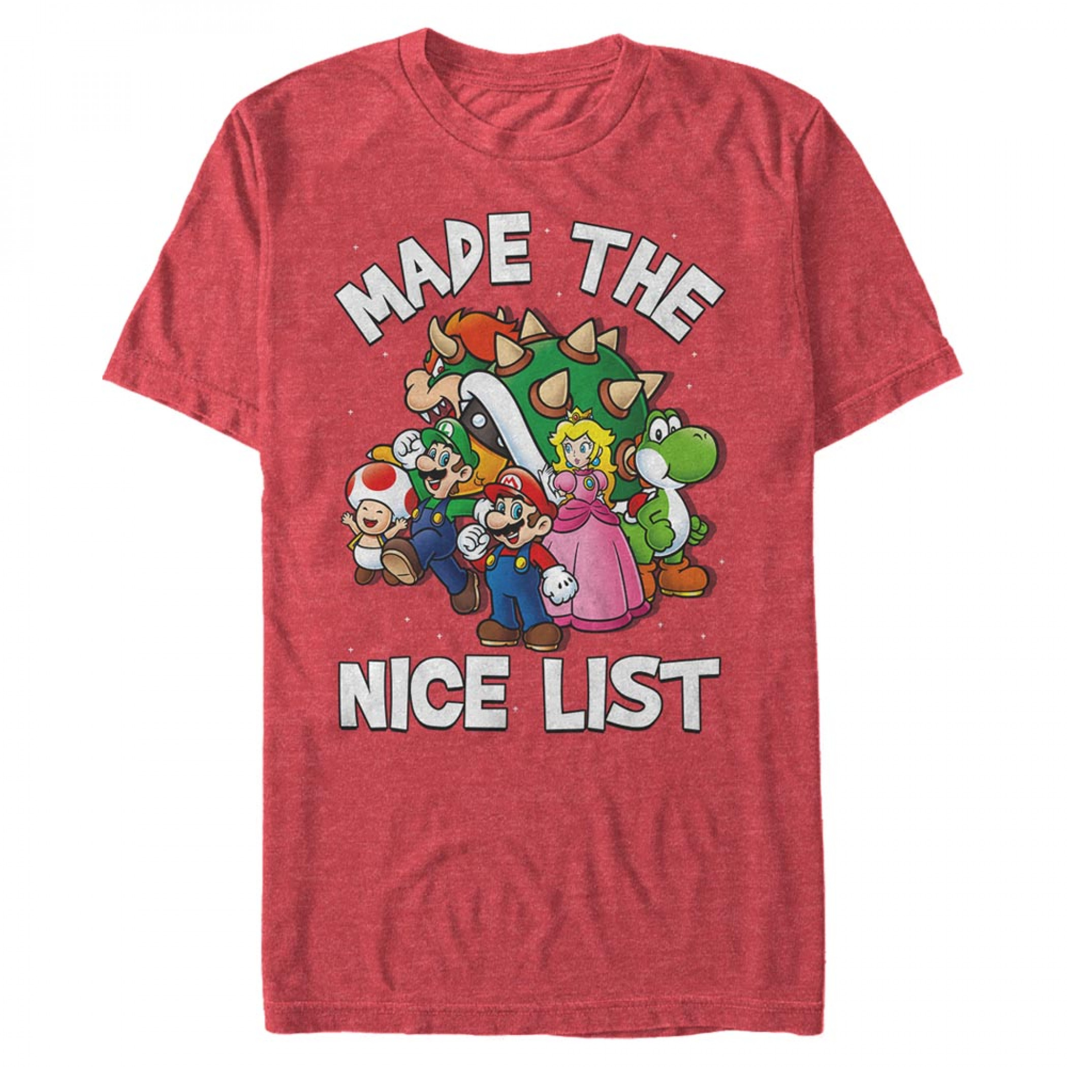 Super Mario Bros. Making the Nice List T-Shirt